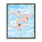 Stupell Industries Surfing Girls Trio Floating Frame, design by Ziwei Li
